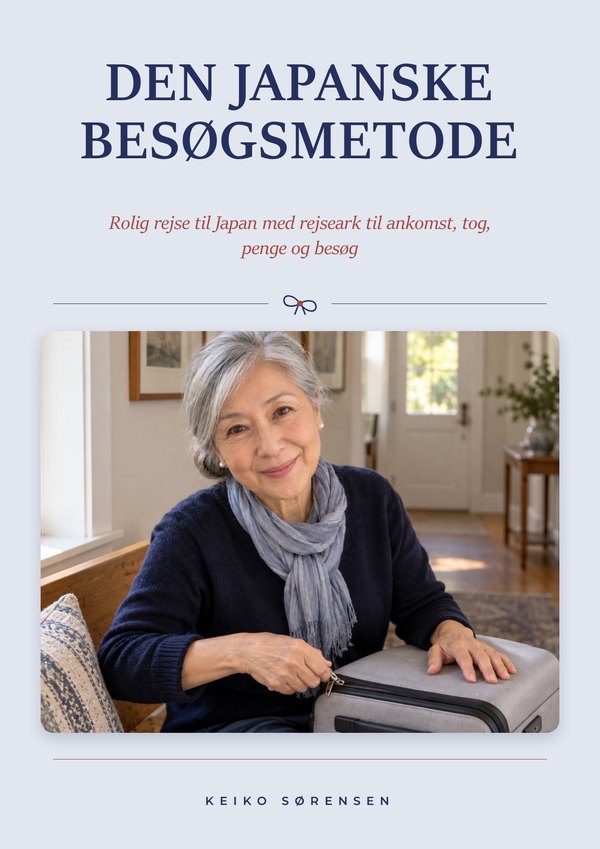 Den japanske besøgsmetode omslag